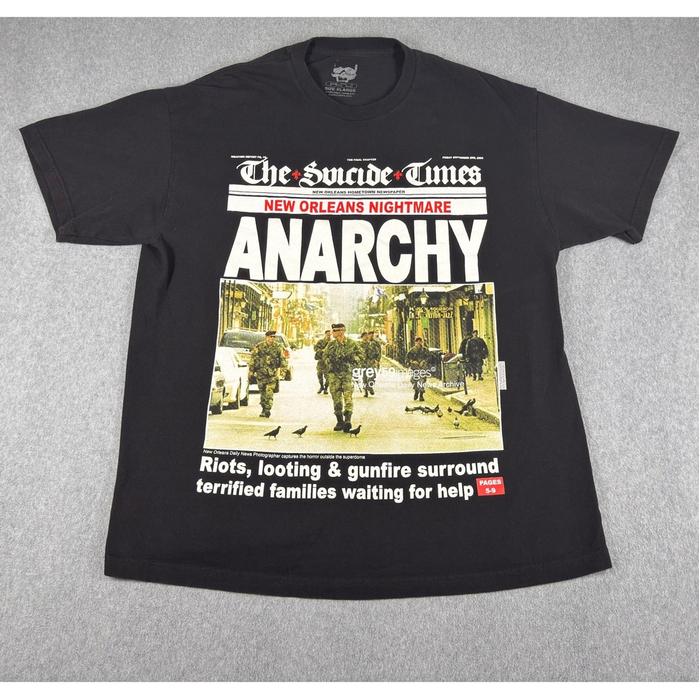 G59 Suicide Boys Shirt Times New Orleans Official‎ Album Rap Tee XL